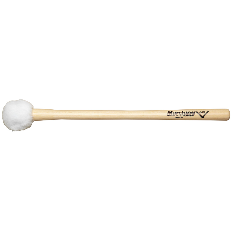Vater MV-B1S ''Puff Marching Bass Drum Mallet'' - Battente in lana sintetica - Per grancasse da 16'' a 18''