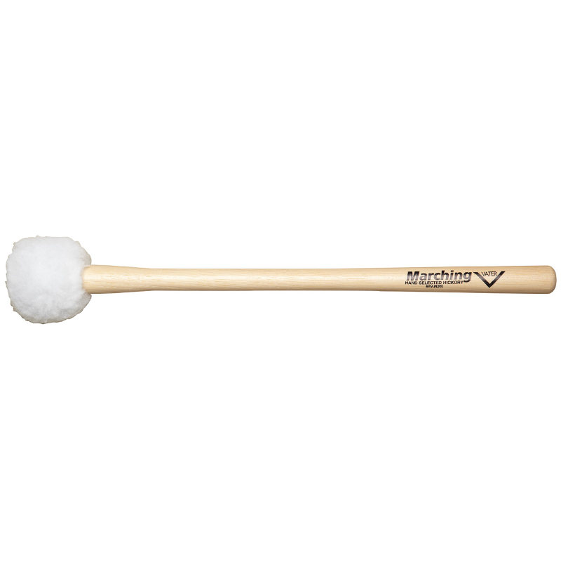 Vater MV-B2S Puff Marching Bass Drum Mallet Battente in lana sintetica Per grancasse da 20'' a 22''