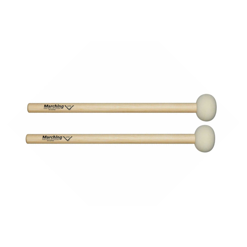 Vater MV-B4PWR Power Bass Drum Mallets Battente in feltro duro Per grancasse da 28'' a 30''