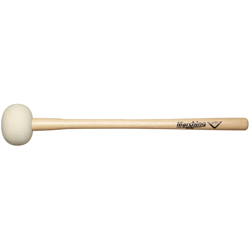Vater MV-B5 Marching Bass Drum Mallet Battente in feltro duroPer grancasse da 30'' in su