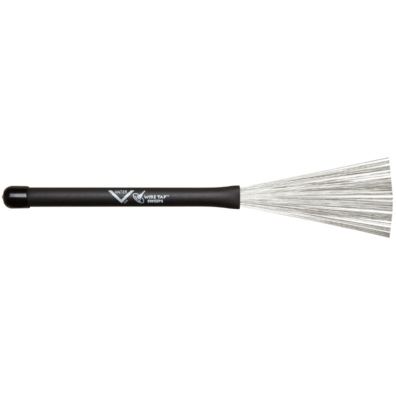 Vater VBSW ''Sweep Wire Brush'' - Manico rivestito in gomma/Setole in acciaio retraibili