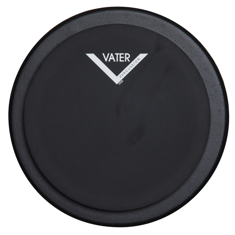 Vater VCB6H ''Chop Builder 6'' Hard Single Side Practice Pad'' - D: 15,2 cm - Inserto M8 per fissaggio ad asta