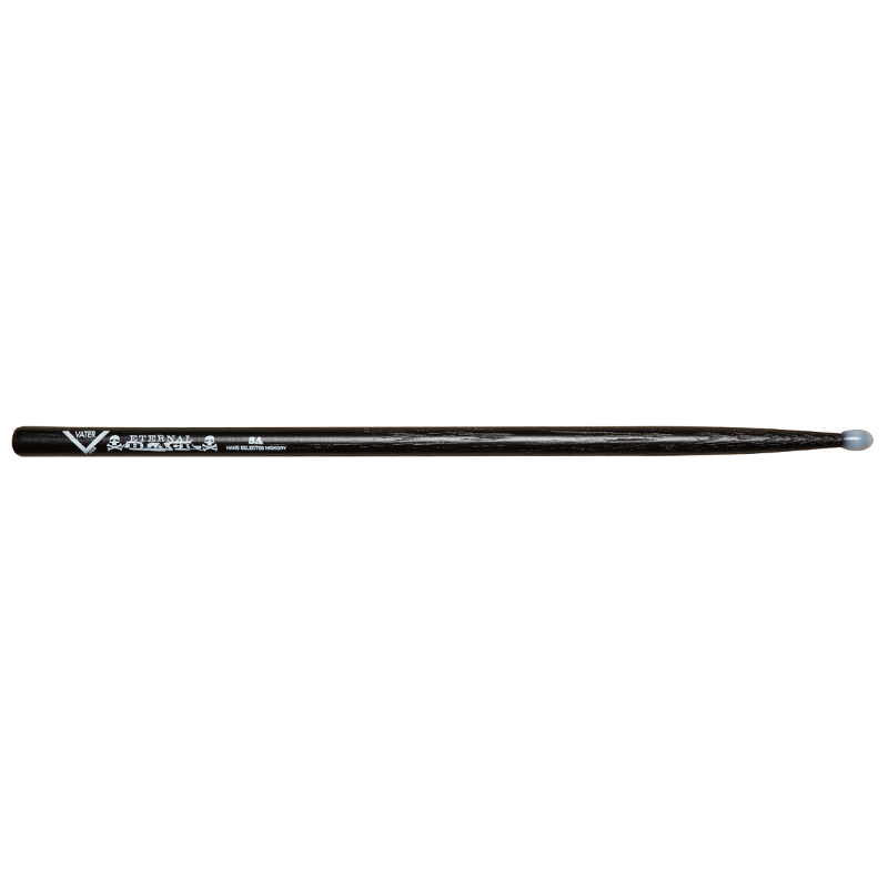 Vater VHEB5AN ''Eternal Black Los Angeles 5A Nylon'' - L: 16'' | 40.64cm D: 0.570'' | 1.45cm - American Hickory