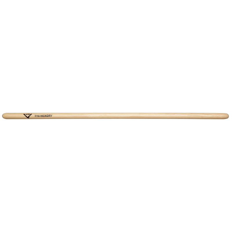 Vater VHT7/16 ''7/16 Hickory Timbale'' - L: 16'' | 40.64cm D: 0.437'' | 1.11cm - American Hickory