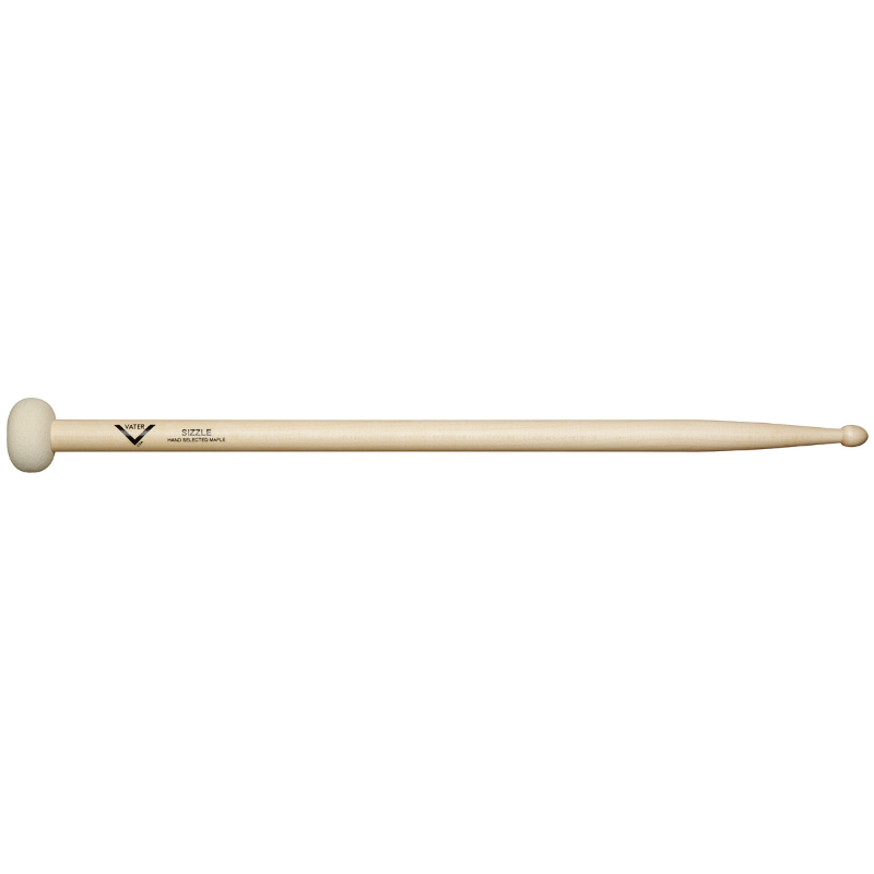 Vater VMSZL ''Sizzle Timpani, Drumset & Cymbal Mallet'' - L: 16 1/4'' | 41.27cm D: 0.610'' | 1.55cm - Sugar Maple
