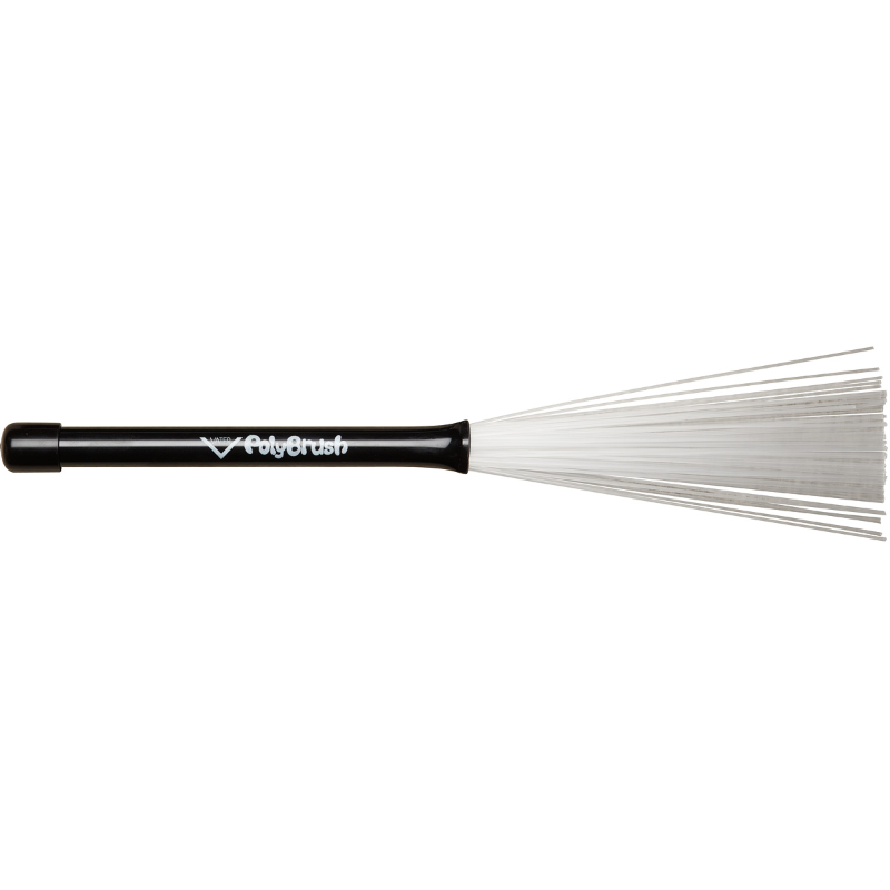 Vater VPYB ''Poly Brush'' - Manico rivestito in gomma/Setole in Nylon non retraibili