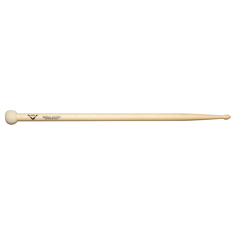 Vater VSZLFA ''Sizzle Fusion™ Acorn Timpani, Drumset & Cymbal Mallet'' - L: 16 1/4'' | 41.27cm D: 0.580'' | 1.47cm - Hickory