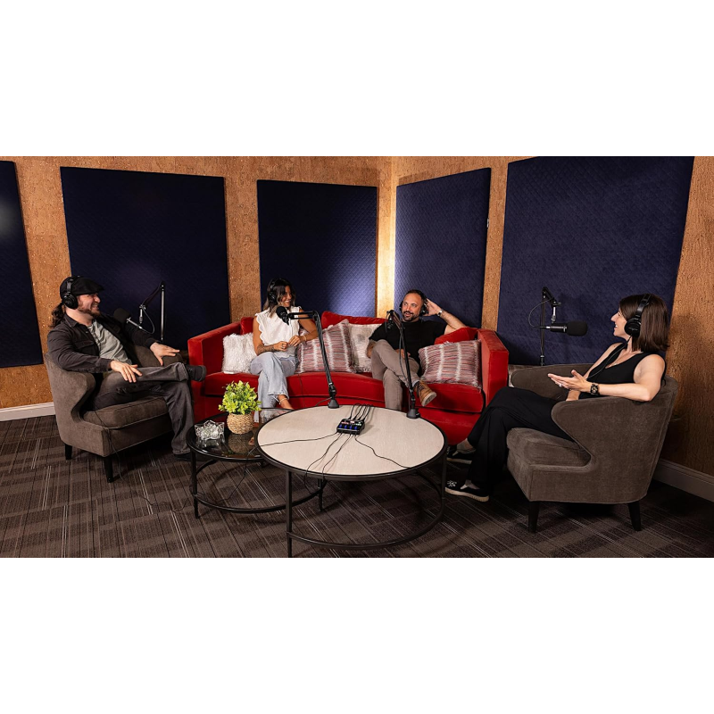 Zoom PodTrak P4next Registratore Digitale da Studio per Podcast