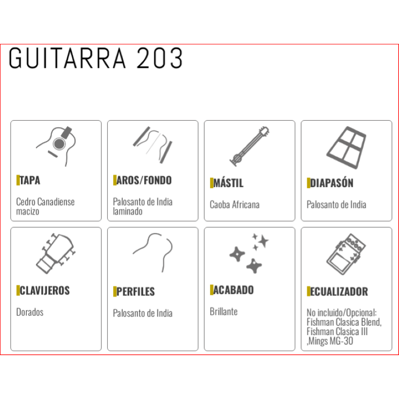 Paco Castillo 203 Chitarra Classica