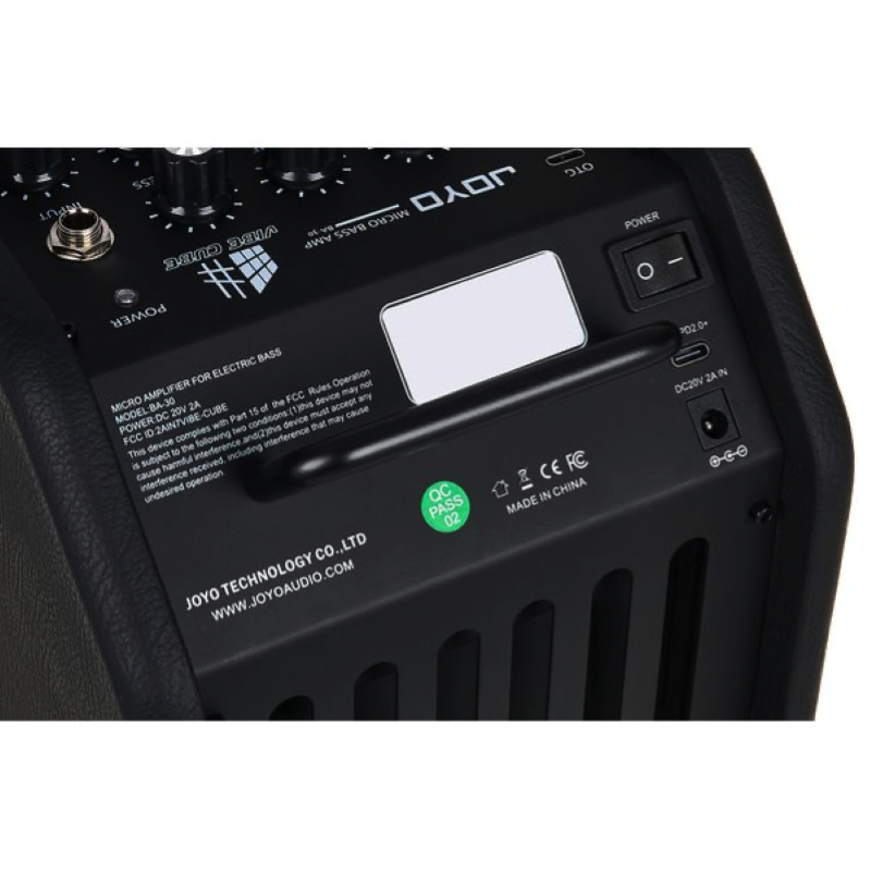 Joyo BA30 Black Amplificatore Combo a Transistor per Basso Elettrico