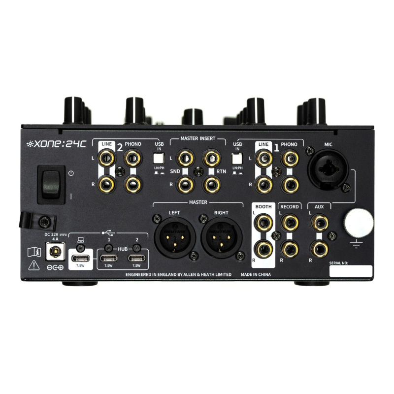 Allen & Heath Xone24C USB-C integrata 2 + 1 Canali