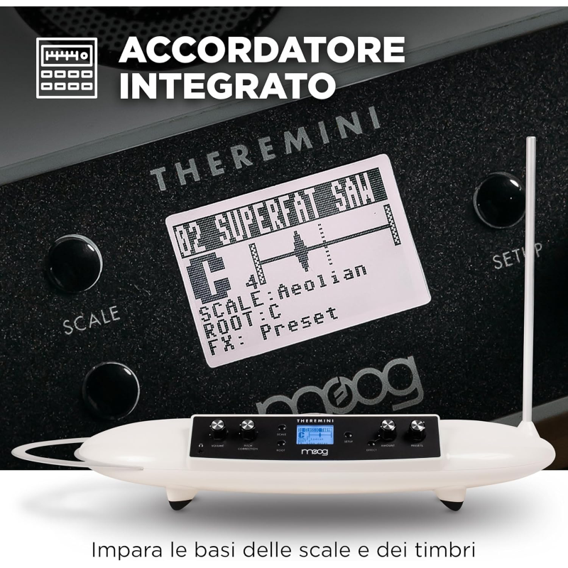 Moog Music Theremini Theremin 32 Suoni Amplificato