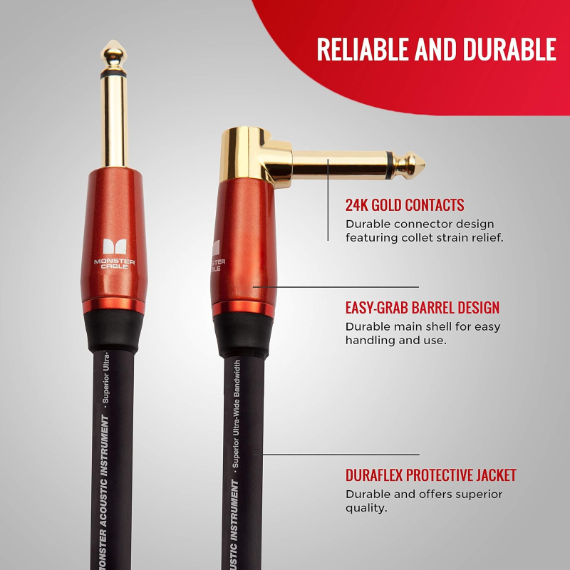 Monster M ACST2-21 Prolink Acoustic cavo per strumento acustico 6,4 m