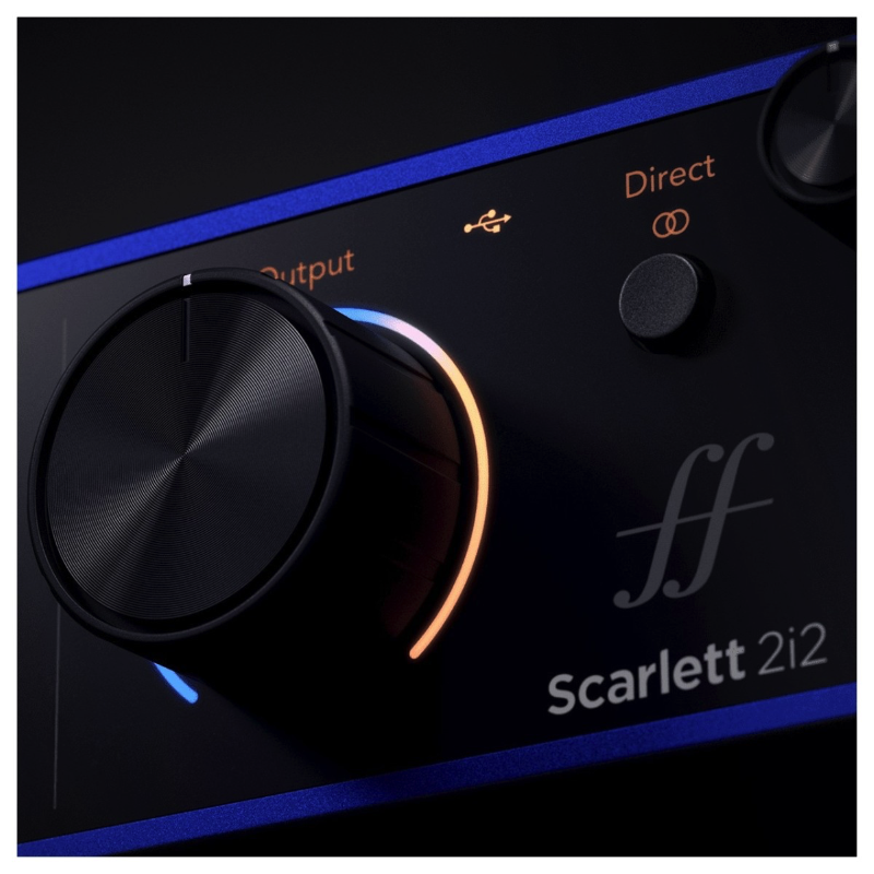 Focusrite Scarlett 2i2 Anniversary Edition Interfaccia Audio USB C 2 In 2 Out Edizione 40° Anniversario