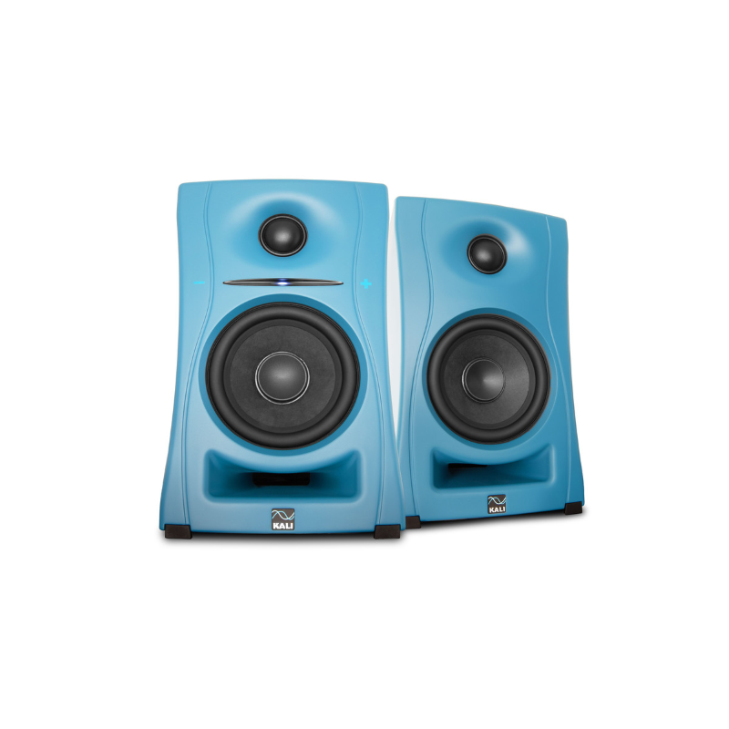 Kali Audio LP-UNFB-EU Coppia di monitor Ultra Near Field biamplificati Blue