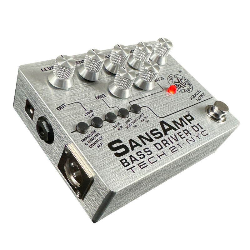 Tech21 SansAmp Bass Driver DI 30th Anniversary Limited Edition - preamplificatore a pedale per basso