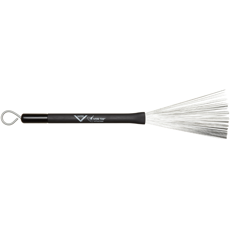 Vater VWTR ''Retractable Wire Brush'' - Manico rivestito in gomma/Setole in acciaio retraibili tramite asta