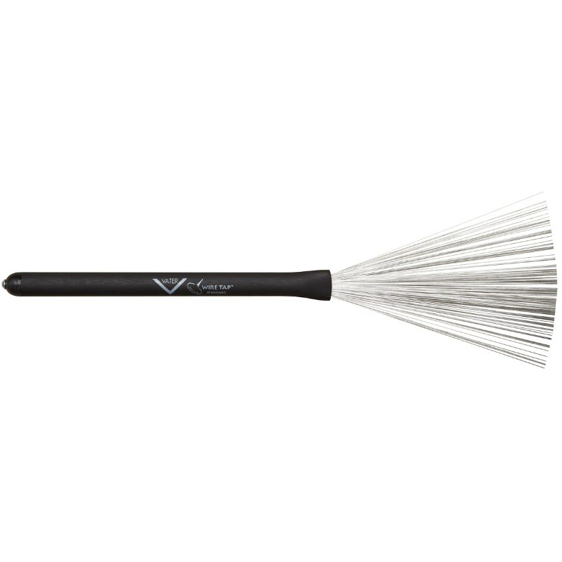 Vater VWTS ''Standard Wire Brush'' - Manico rivestito in gomma con rivetto/Setole in acciaio non retraibili