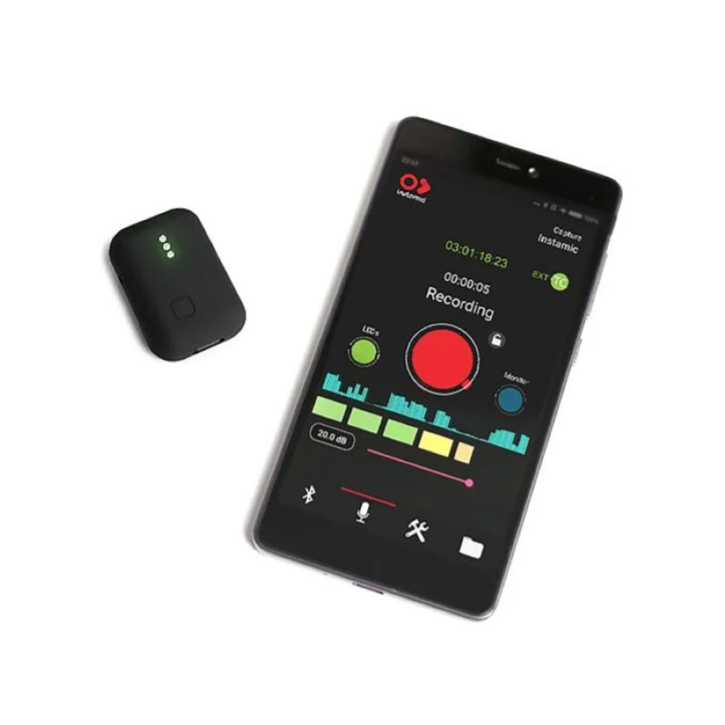 Zoom Instamic INSTAMIC PRO PLUS C STEREO Microfono wireless registratore 32Bit Floating Point/24Bit