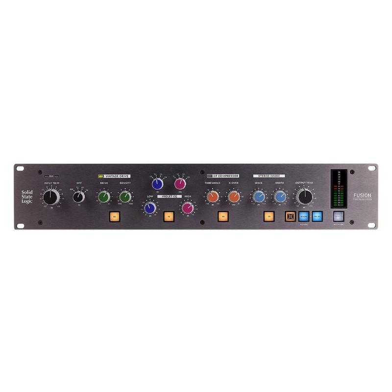 Solid State Logic Fusion Processore con Vintage Drive Violet EQ Compressore HF