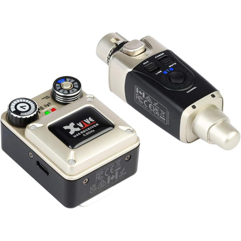 Xvive U45 IN-EAR MONITOR Sistema monitor wireless digitale 5.8Ghz