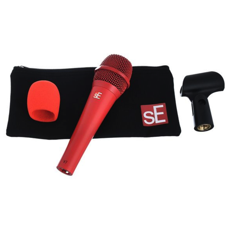 sE Electronics V7 Red Microfono Dinamico Supercardioide Rosso