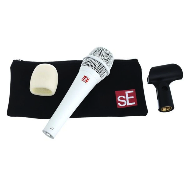 sE Electronics V7 White Microfono Dinamico Supercardioide Bianco