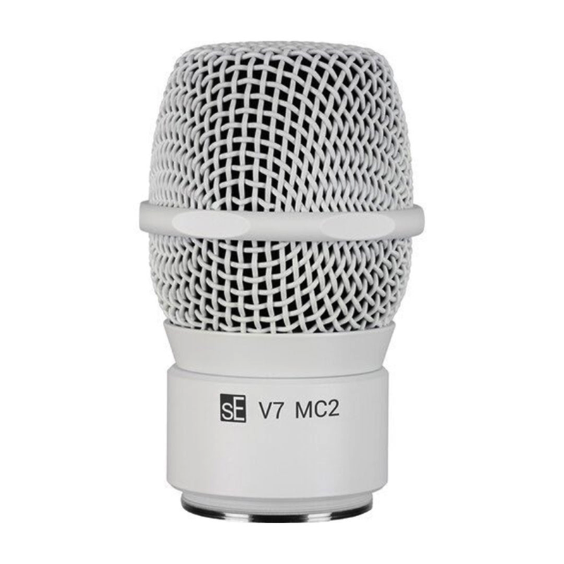 sE Electronics V7 MC2 White Capsula Microfonica Dinamica per Sennheiser con Custodia