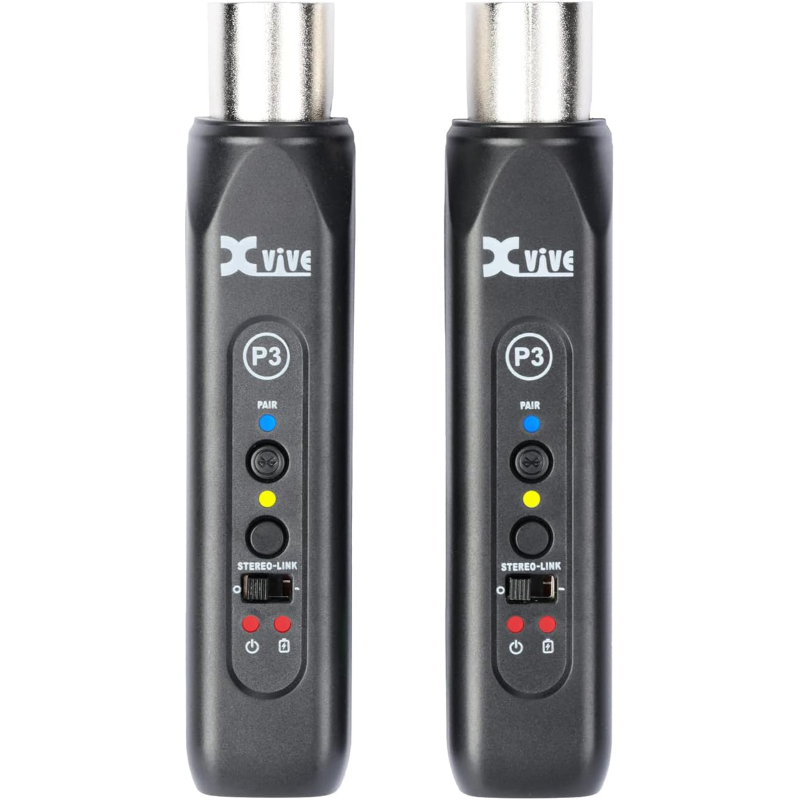 Xvive P3D Coppia Adattatori Bluetooth XLR