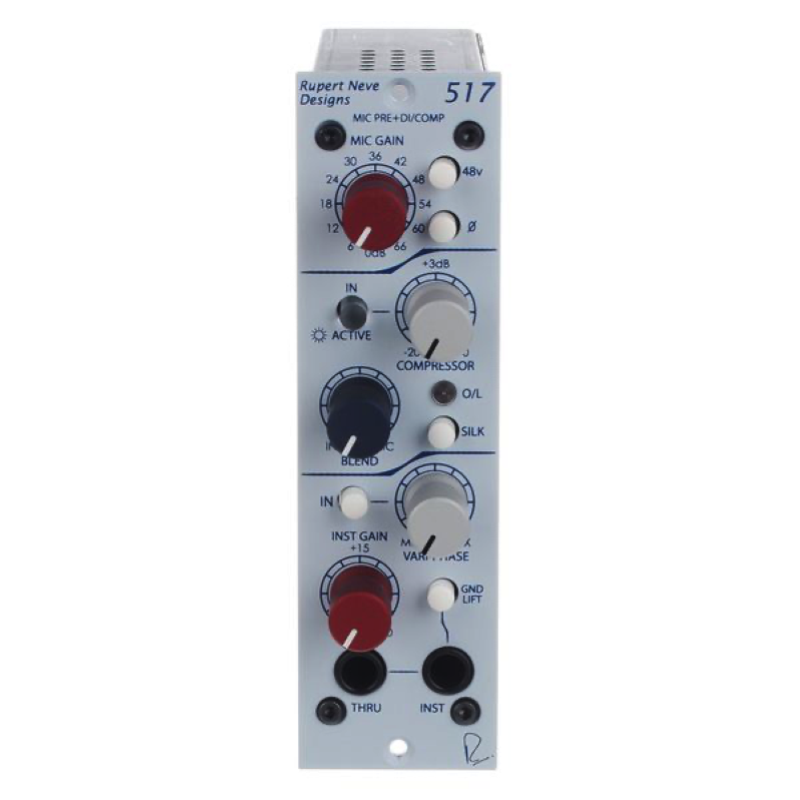 Rupert Neve Designs 517 Preamplificatore DI Box e Compressore
