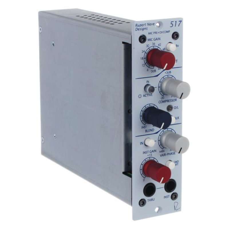 Rupert Neve Designs 517 Preamplificatore DI Box e Compressore