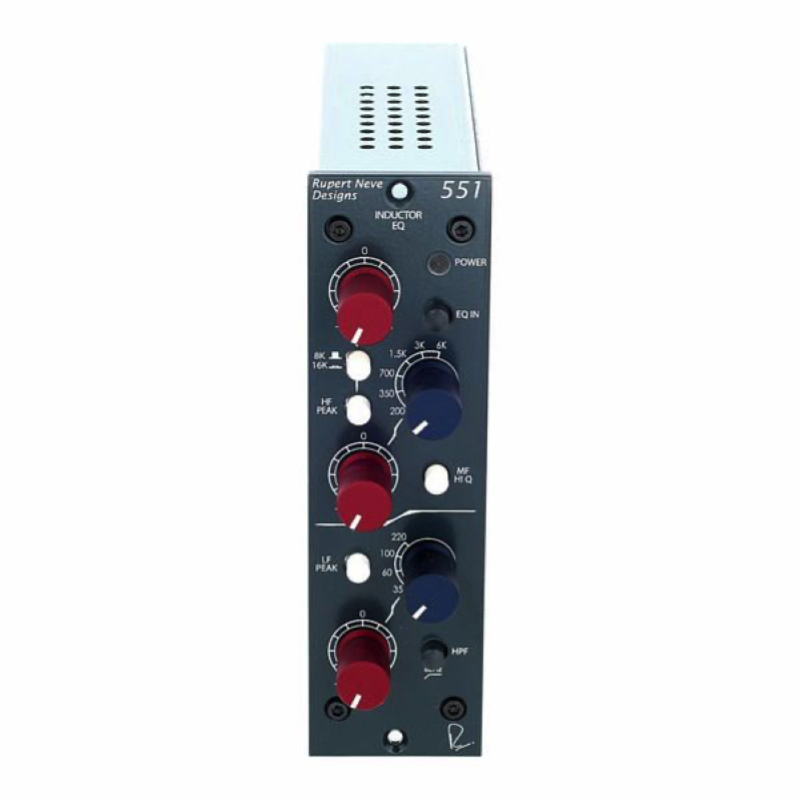 Rupert Neve Designs 551 Inductor Equalizzatore a 3 Bande a Induzione