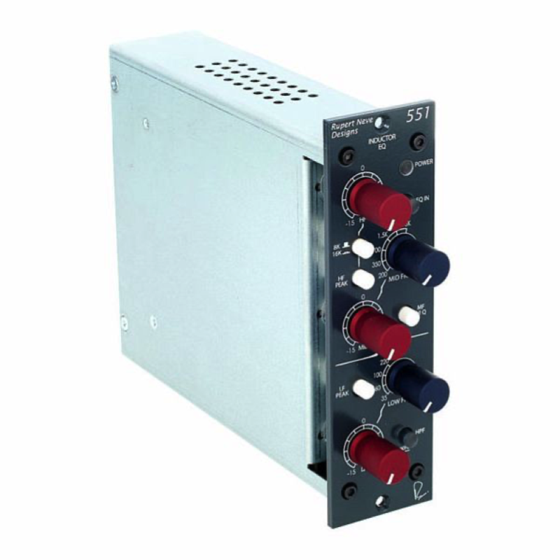 Rupert Neve Designs 551 Inductor Equalizzatore a 3 Bande a Induzione