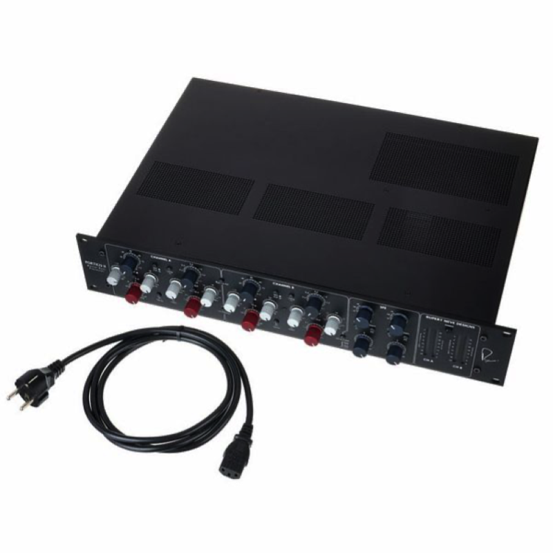 Rupert Neve Designs Portico II Master Buss Processor Black Compressore Limiter 2U Rack Nero