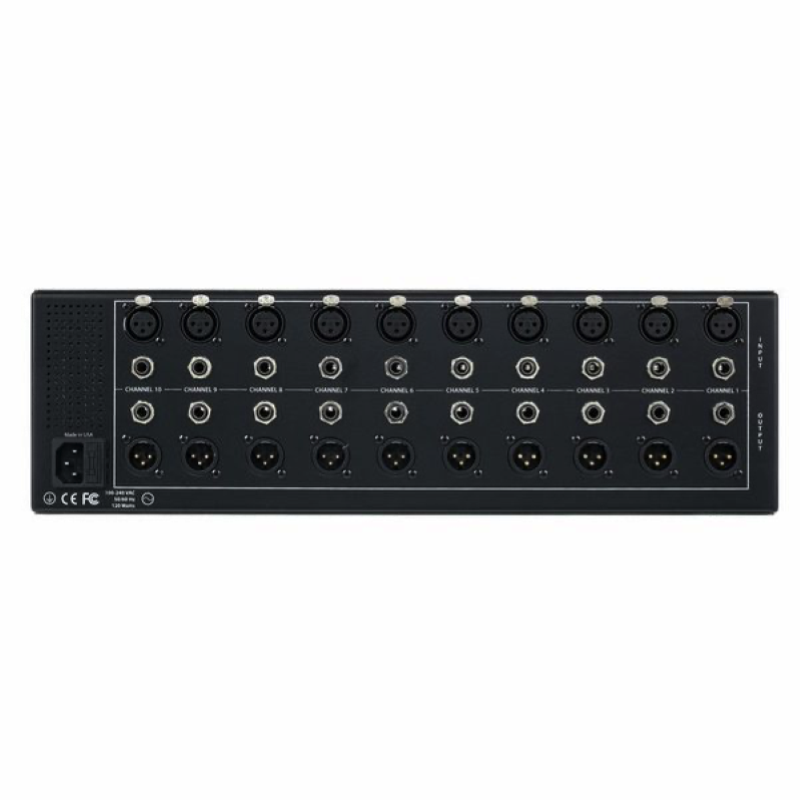 Rupert Neve Designs R10 Ten Space 500 Series Rack Alimentatore per Moduli Serie 500 a 10 Slot
