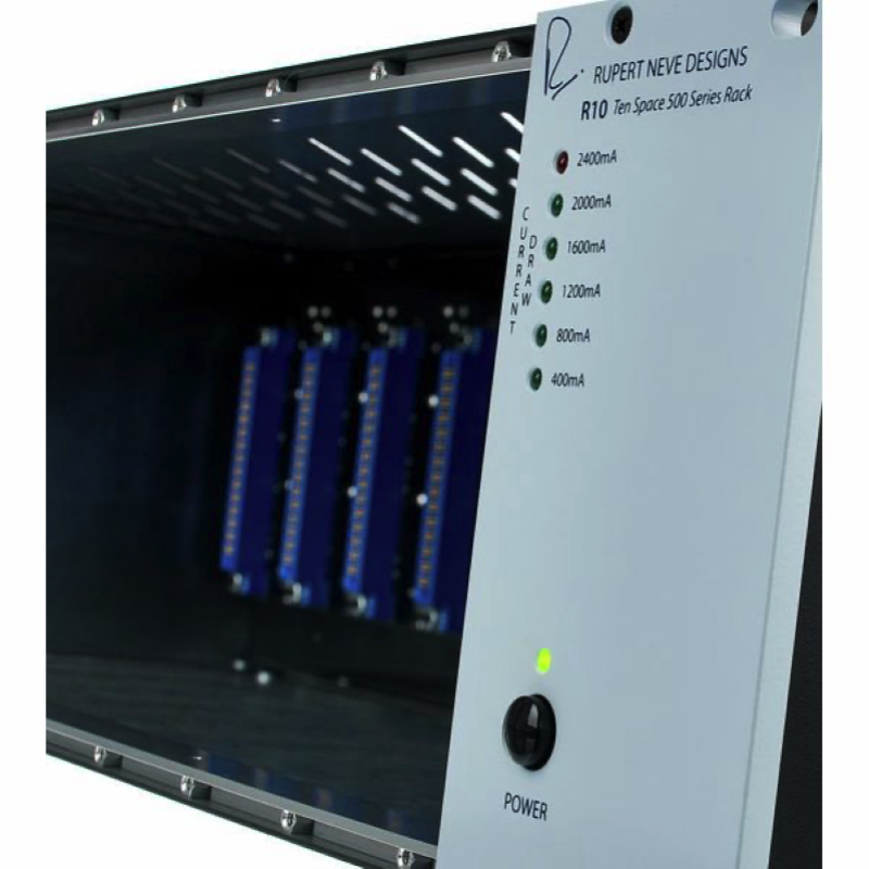 Rupert Neve Designs R10 Ten Space 500 Series Rack Alimentatore per Moduli Serie 500 a 10 Slot