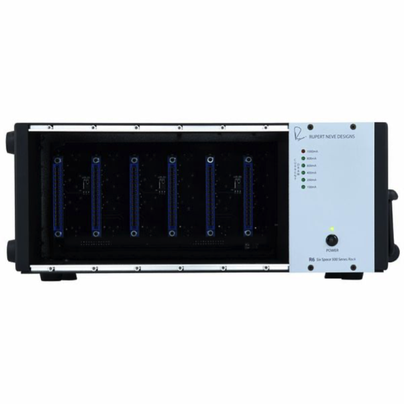 Rupert Neve Designs R6 Six Space 500 Series Rack Alimentatore per Moduli Serie 500 6 Slot
