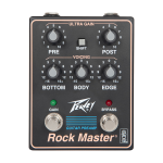 Peavey ROCK MASTER GUITAR PREAMP Pedal