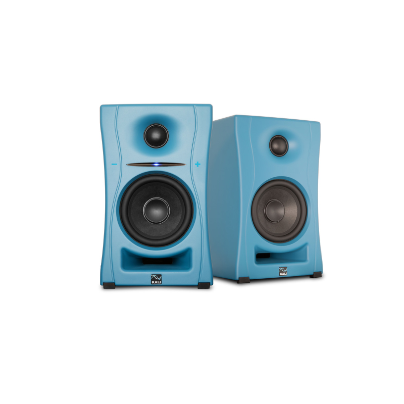 Kali Audio LP-UNFB-EU Coppia di monitor Ultra Near Field biamplificati Blue