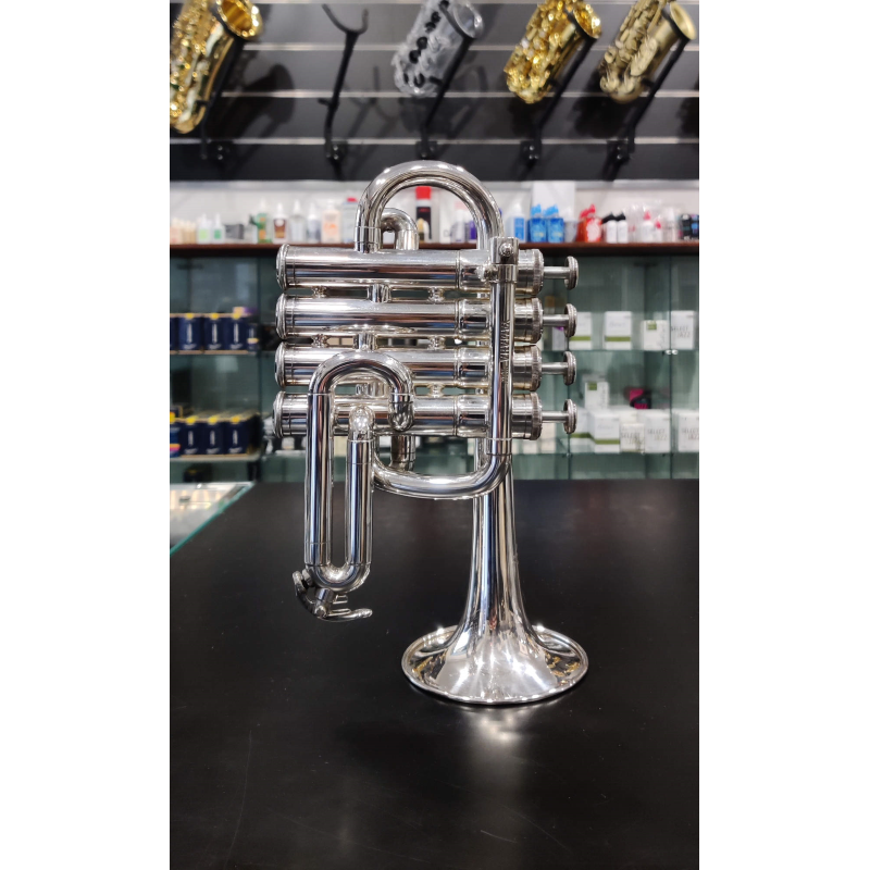 usato Yamaha YTR6810S Trombino Sib/La Argentato