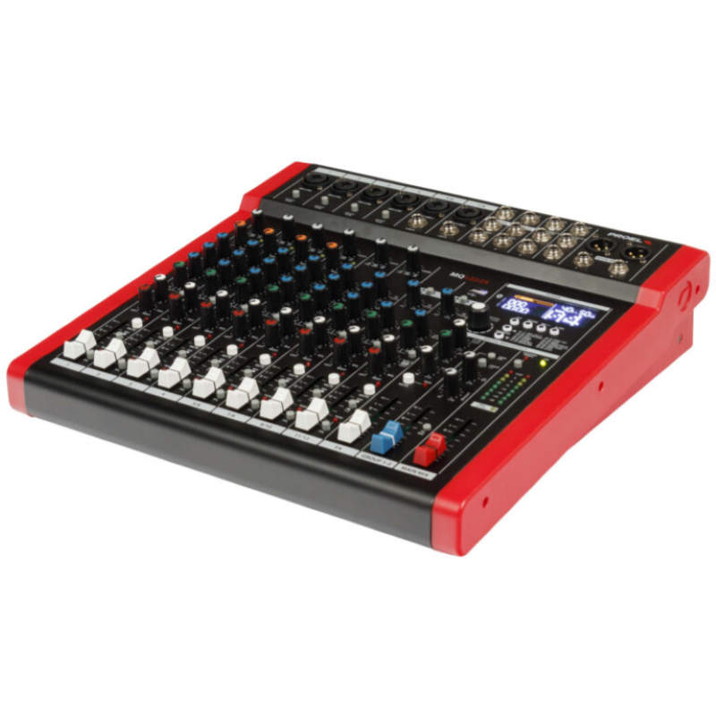 PROEL MQ1222X Mixer Compatto a 12 canali con effetto, USB e BT
