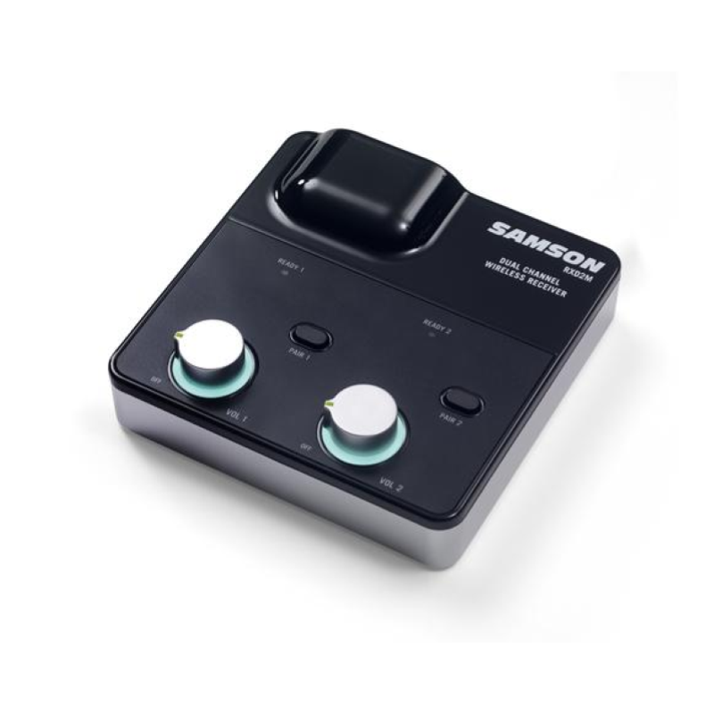 Samson XPDm Radiomicrofono Doppio Headset colore chiaro + Lavalier