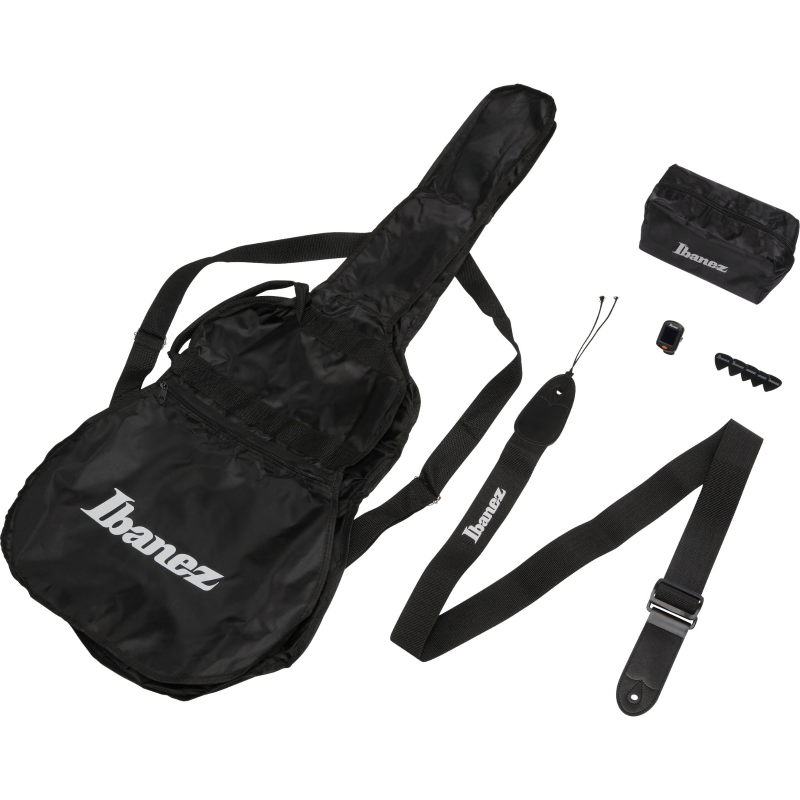 Ibanez V54NJP-WK Jampack Weathered Black Open Pore