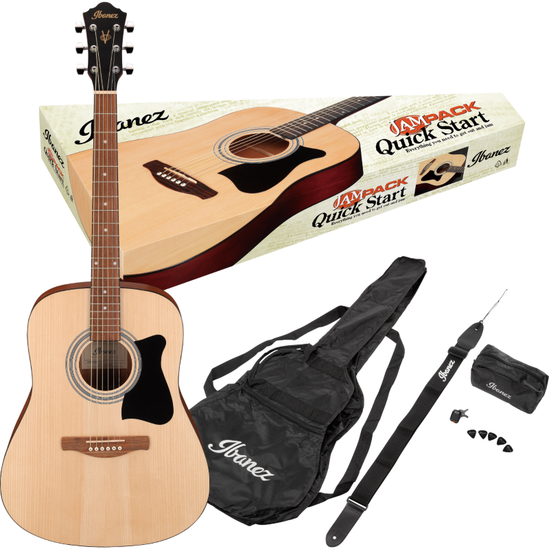 Ibanez V50LNJPOPN Ac Gtr Jampack