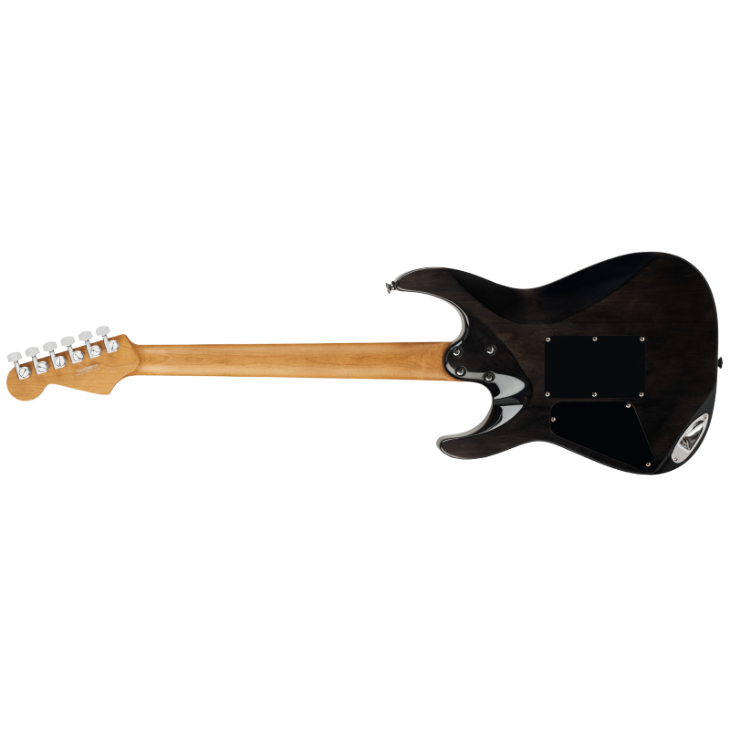 Charvel Pro-Mod Plus DK24 HH 2PT EB QM, Ebony Fingerboard - Midnight Ocean