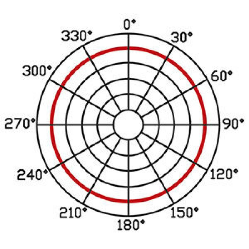 Proel EIKON HCM25AKV2 Microfono archetto a condensatore con mini XLR 3 poli Nero
