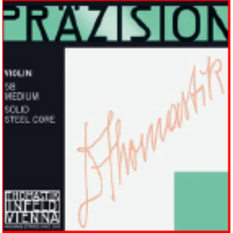 Thomastik 58A Corde per violino Prazision SET /MI Steel core