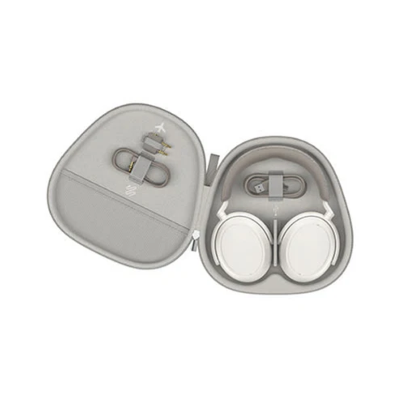 Sennheiser Momentum 4 Cuffia Bluetooth + microfono cancellazione rumore, Bianco