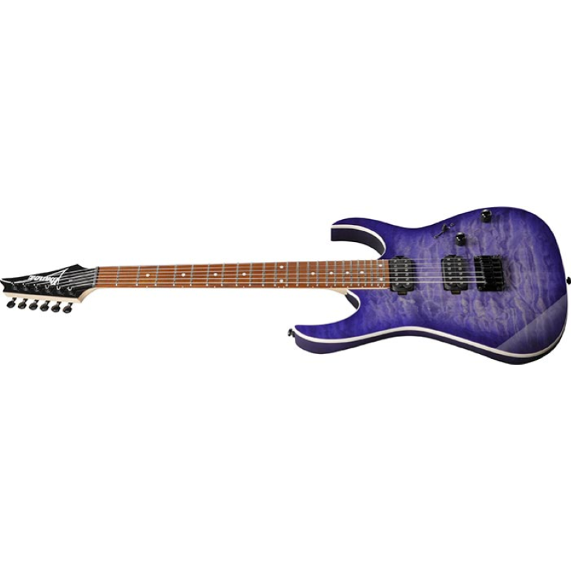 Ibanez RG421QMCBB Cerulean Blue Burst