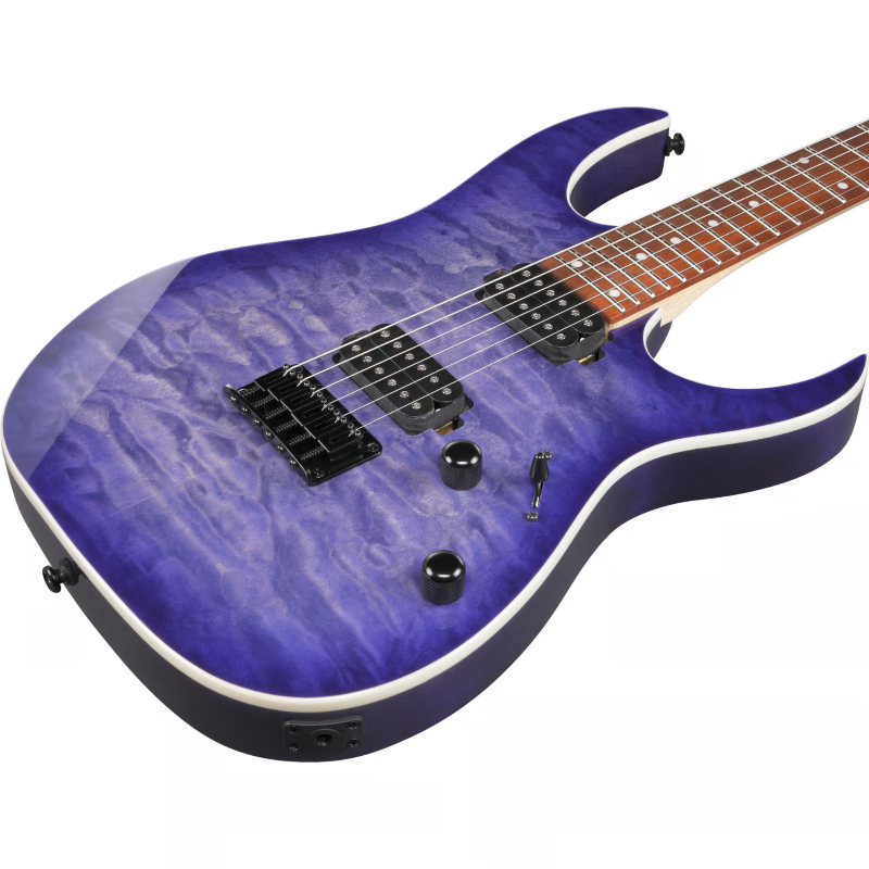 Ibanez RG421QMCBB Cerulean Blue Burst